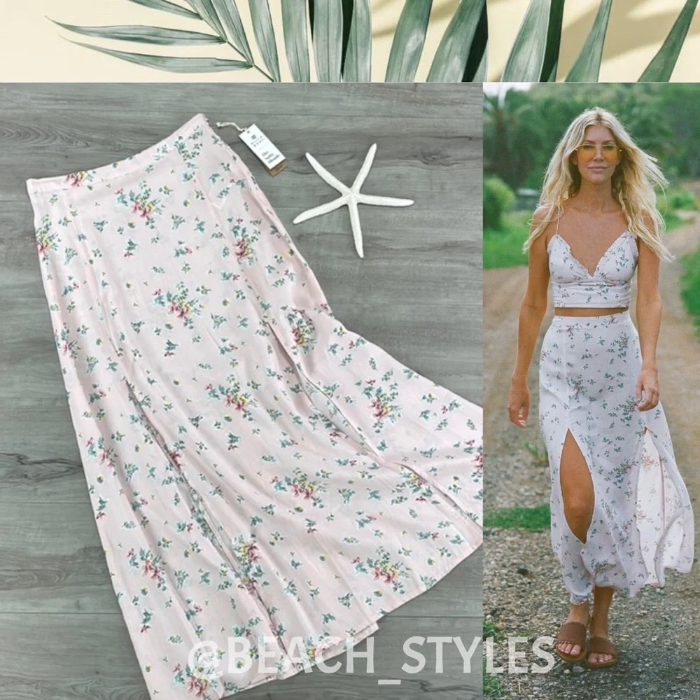🌴🔆BILLABONG- PEACHY KEEN SKIRT🔆🌴 - Picture 1 of 15